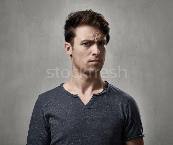 Man looking camera. Stock photo © Kurhan