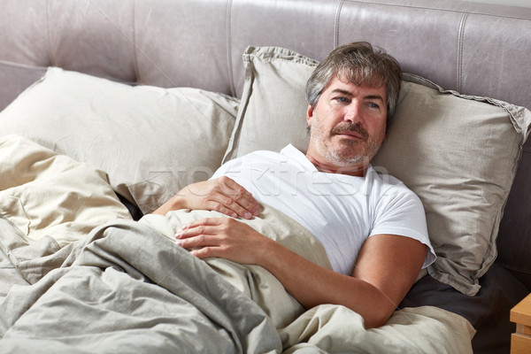 sleeping man Stock photo © Kurhan