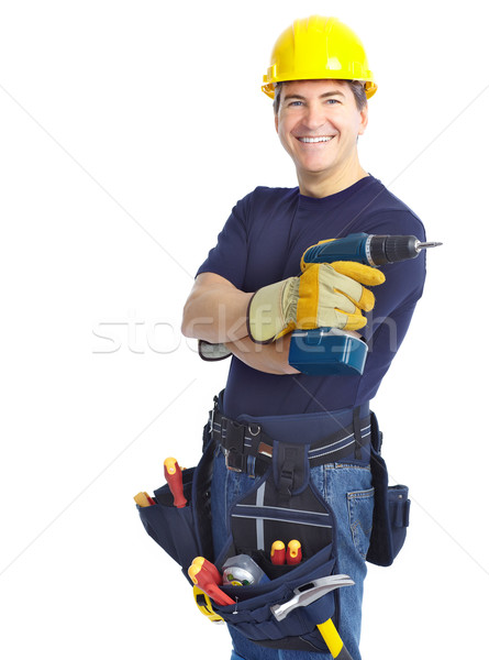 Stock photo: Handsome builder 