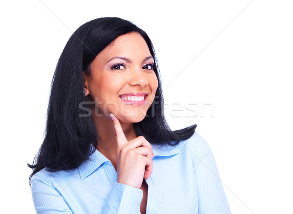 Young business woman. Stock photo © Kurhan