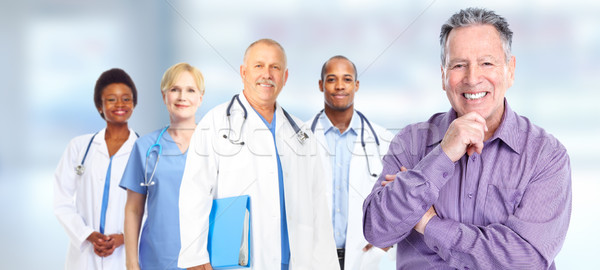 Stock photo: Group of medical doctors.