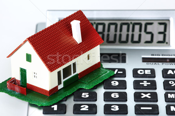 House and calculator. Stock photo © Kurhan