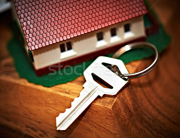 Family house and key. Stock photo © Kurhan