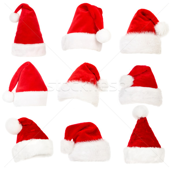 Santa hats Stock photo © Kurhan