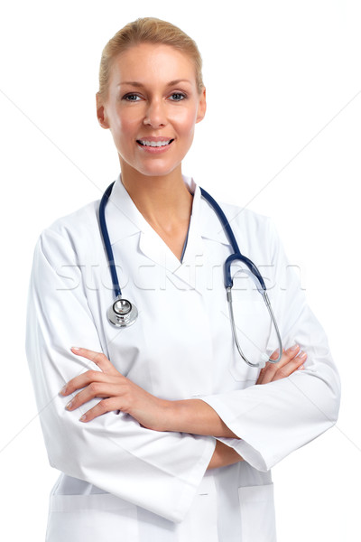 Stock photo: Young medical doctor woman.