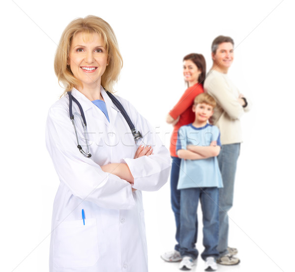 Family doctor Stock photo © Kurhan