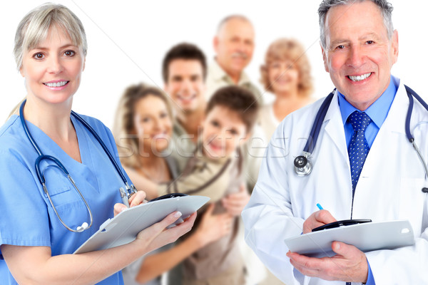 Group of medical doctor. Stock photo © Kurhan