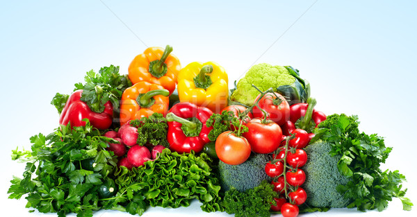 Stock photo: Fresh vegetables.