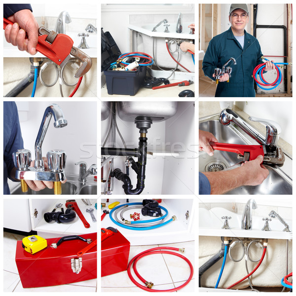 Plumber. Stock photo © Kurhan