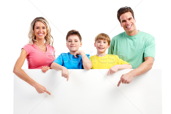 Happy family Stock photo © Kurhan