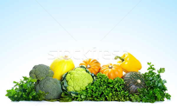 Stock photo: Fresh vegetables.