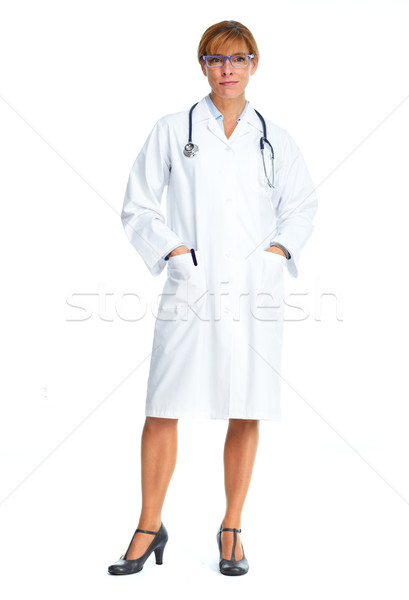 Mature medical doctor woman. Stock photo © Kurhan