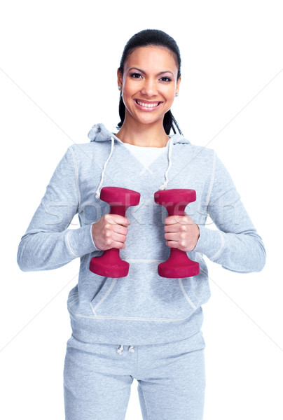 Fitness woman. Stock photo © Kurhan