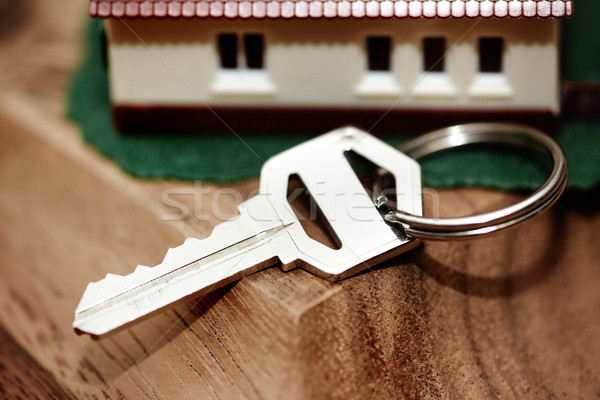 Family house and key. Stock photo © Kurhan