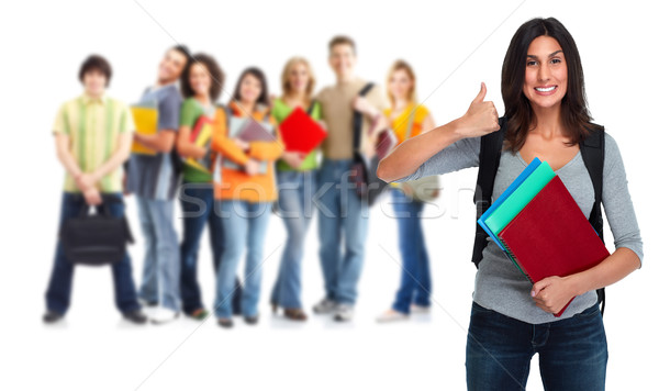 Stock photo: Students group.