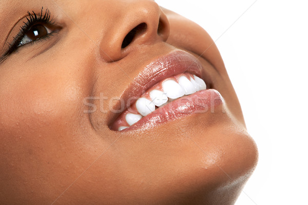 Woman Smile. Stock photo © Kurhan
