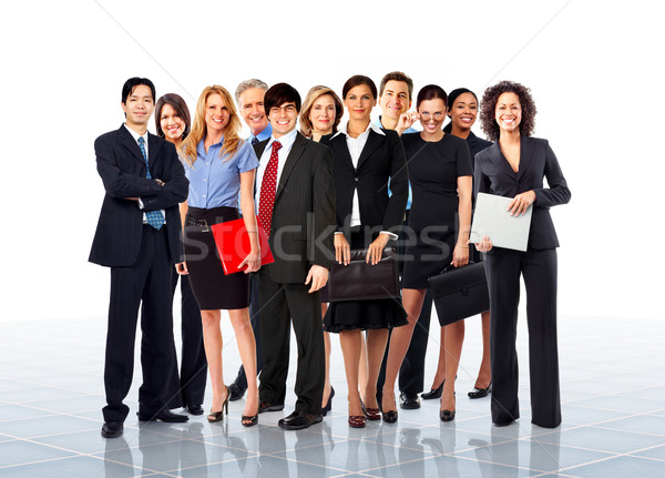 Stock fotó: üzletemberek · nagyobb · csoport · üzleti · csapat · üzlet · férfi · nők