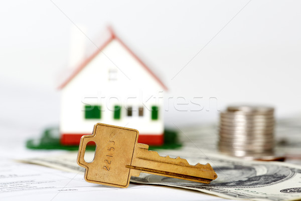 Family house and key. Stock photo © Kurhan