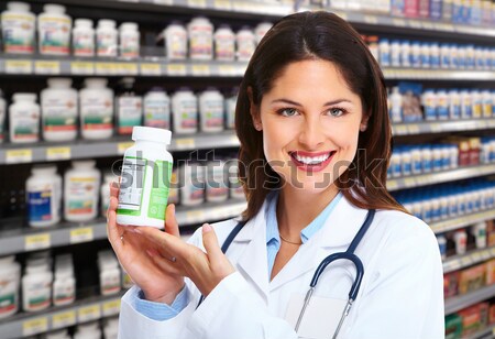 Beautiful doctor woman Stock photo © Kurhan