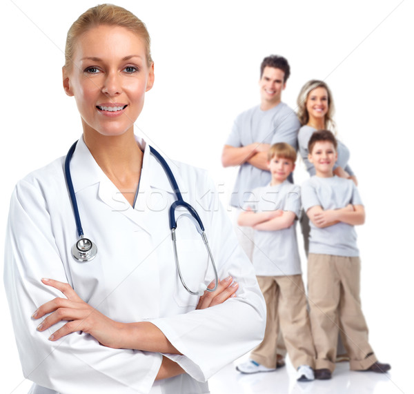 Stock photo: Doctor woman.