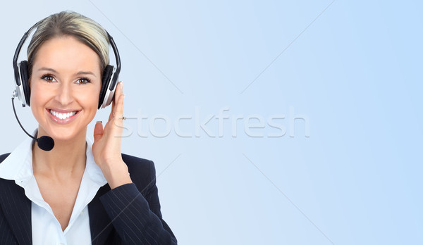 Foto stock: Mujer · de · negocios · sonriendo · negocios · nina · estudiante · teléfono