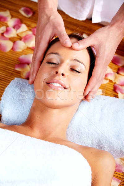 Spa massaggio salone relax mano Foto d'archivio © Kurhan