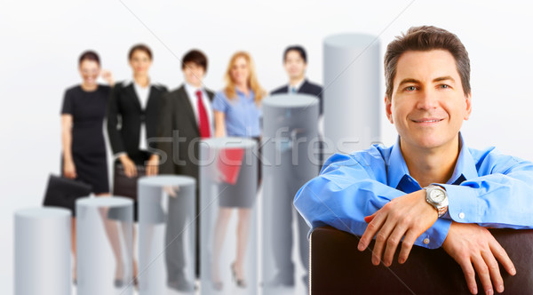  Business people team Stock photo © Kurhan