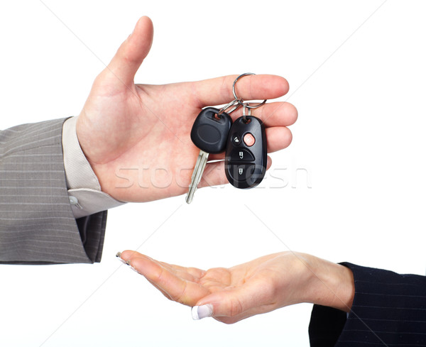 Stock photo: Car key.
