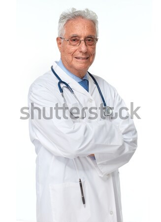 Senior Doctor Stock photo © Kurhan