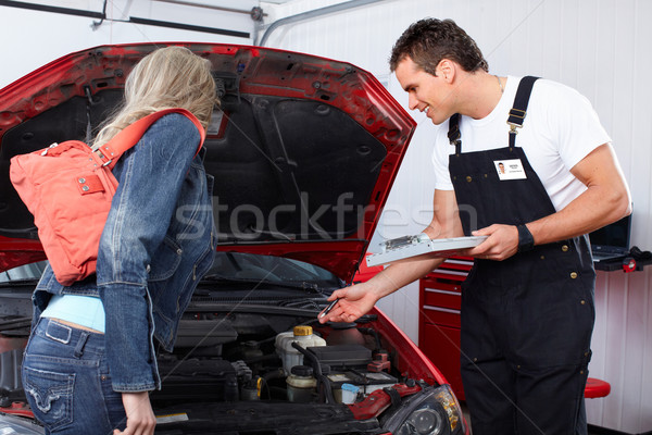 Stock photo: Auto mechanic