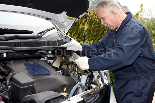Car mechanic. Stock photo © Kurhan