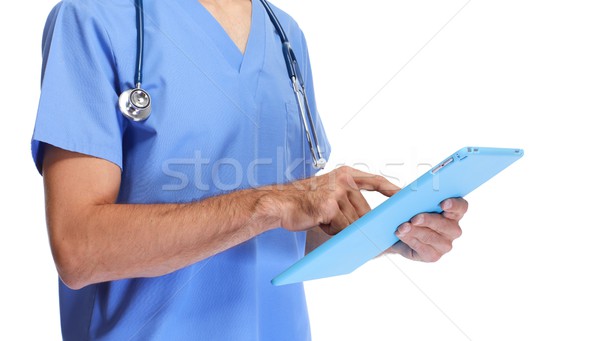 Doctor hands. Stock photo © Kurhan