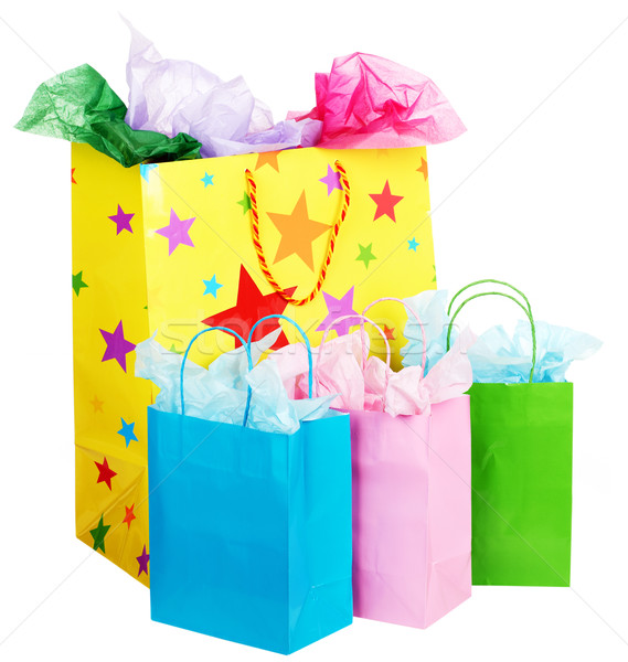 [[stock_photo]]: Belle · panier · isolé · blanche · fond · Shopping