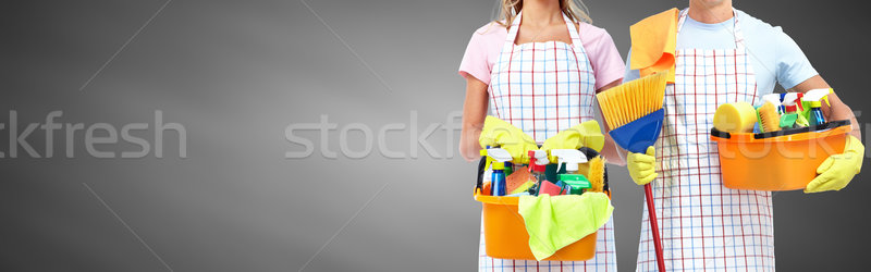 Housemaid. Stock photo © Kurhan