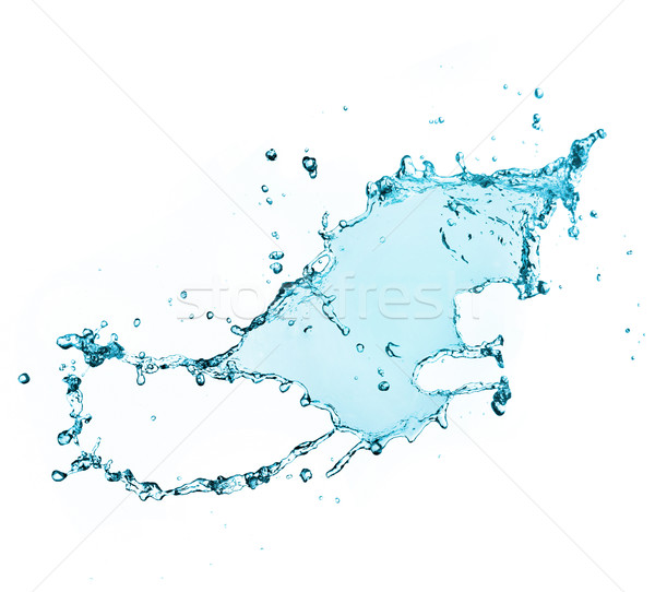 Blau weiß Wasser Natur Hintergrund Stock foto © Kurhan