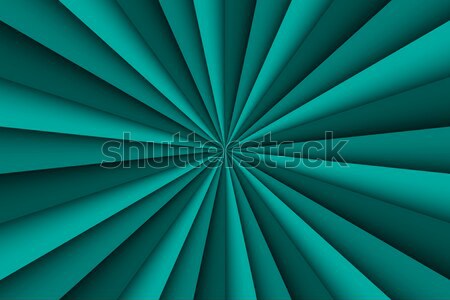 Blue-green abstract background, three shades of green lines, vec Stock photo © kurkalukas