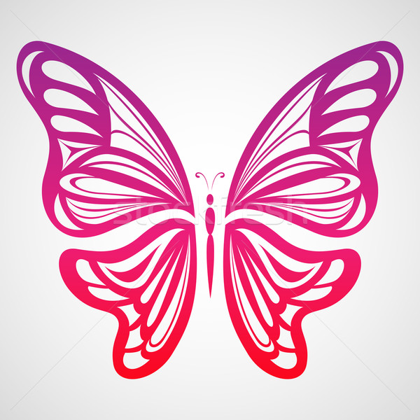 Stock photo: Colorful Butterfly 2