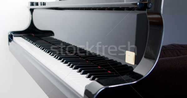 Piano à queue touches belle clavier piano [[stock_photo]] © kwest