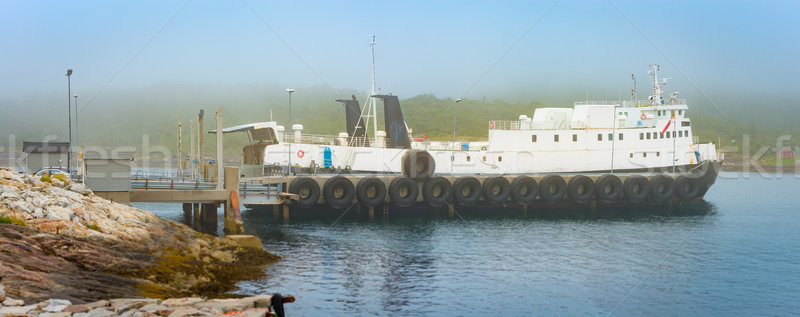 Car ferry in Norway. Water in foreground. Stock photo © kyolshin