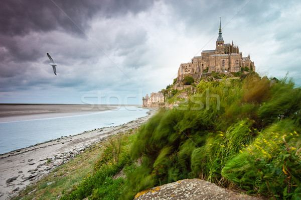 Stock foto: Windig · stürmisch · Tag · Ansicht · dunkel · Wolken