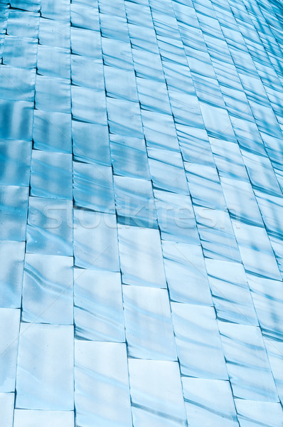Abstract Blauw blokken verticaal Stockfoto © kyolshin