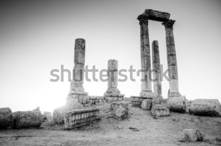 ruins of Temple of Hercules Stock photo © kyolshin