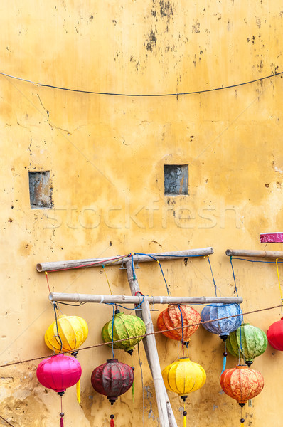 Stok fotoğraf: Farklı · duvar · Vietnam · Asya · renkler