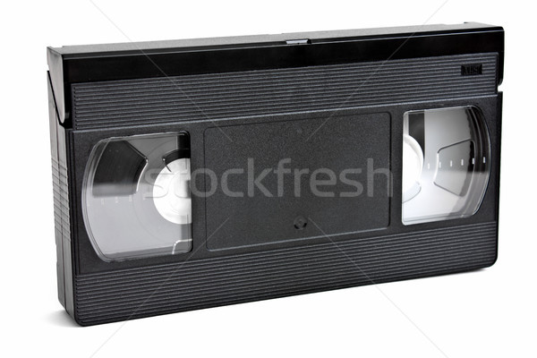 VHS video Tape Isolated on White Stock photo © kyolshin