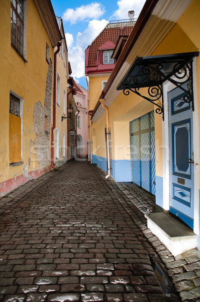 old Tallin street Stock photo © kyolshin