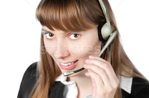 helpdesk operator Stock photo © kyolshin