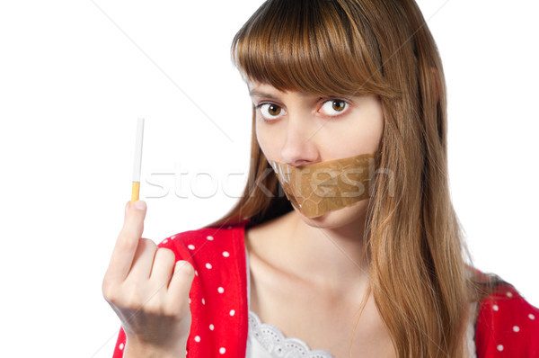 stop smoking concept Stock photo © kyolshin