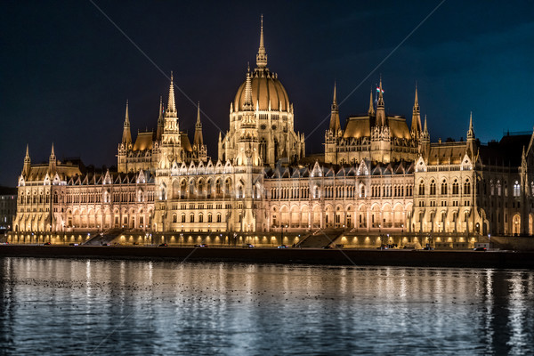 Parliament building in Budapest, Hungary, Europe. Stock photo © kyolshin