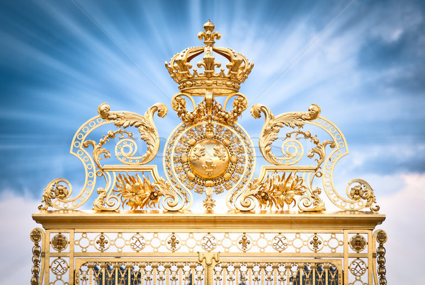 Golden gate versailles Paris France Europe or [[stock_photo]] © kyolshin