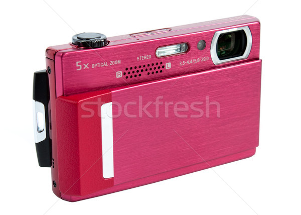 Kompakt digitális fényképezőgép fotó digitális kamera izolált Stock fotó © kyolshin